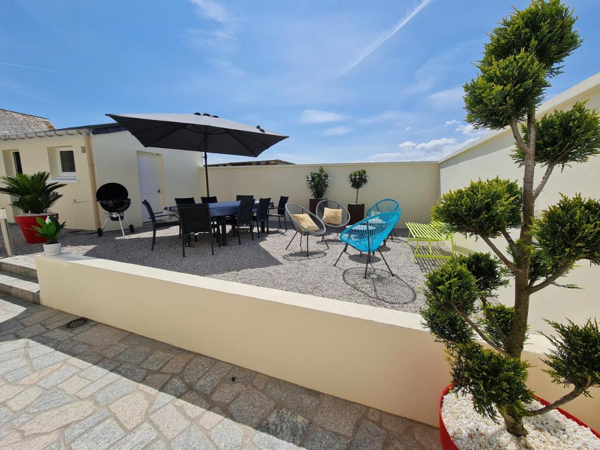 Villa La Marine en bord de mer Ravenoville Exterior foto